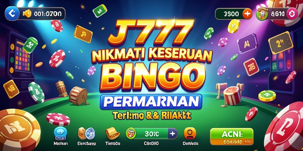 Screenshot gameplay JT777 yang menampilkan keseruan bermain Bingo.