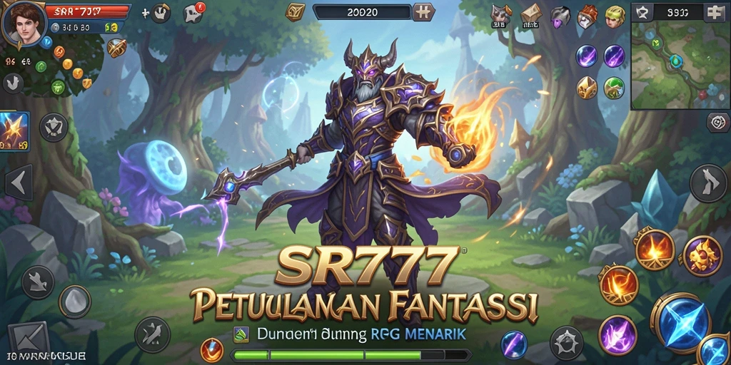 Tampilan gameplay RPG di SR777 yang penuh aksi dan petualangan.