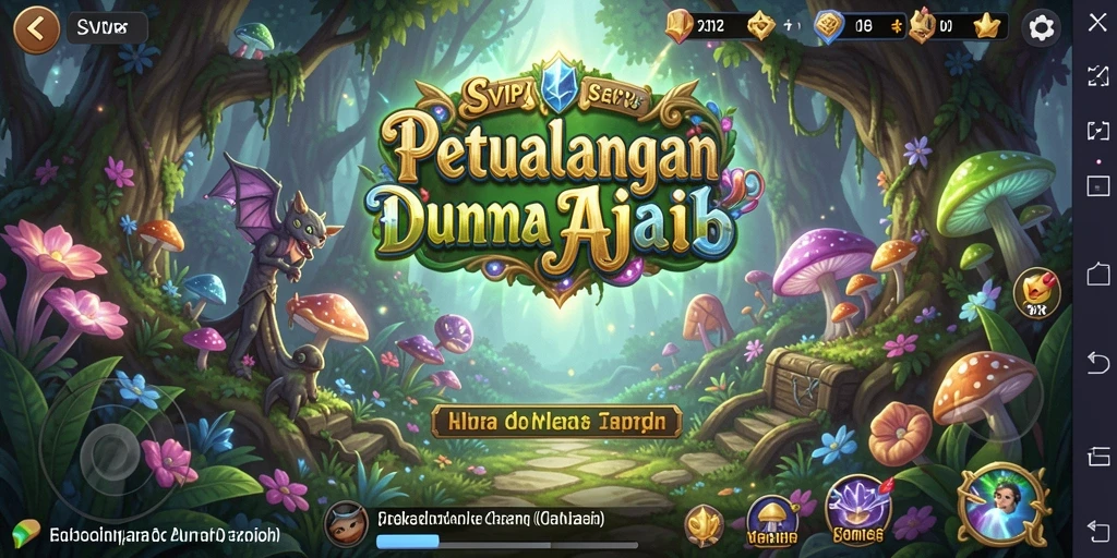Screenshot gameplay SVIP6 yang menampilkan petualangan seru dan karakter yang menarik.